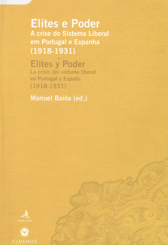 Elites e poder=elites y podera crise do sistema liberal em portugal e