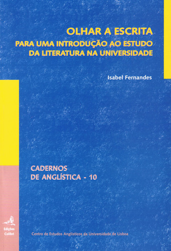Olhar a escritapara uma introduÇÃo ao estudo da literatura na universi