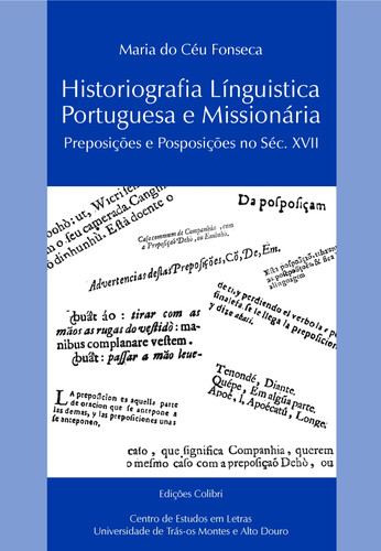 Historiografia linguÍstica portuguesa e missionÁria - preposiÇÕes e po