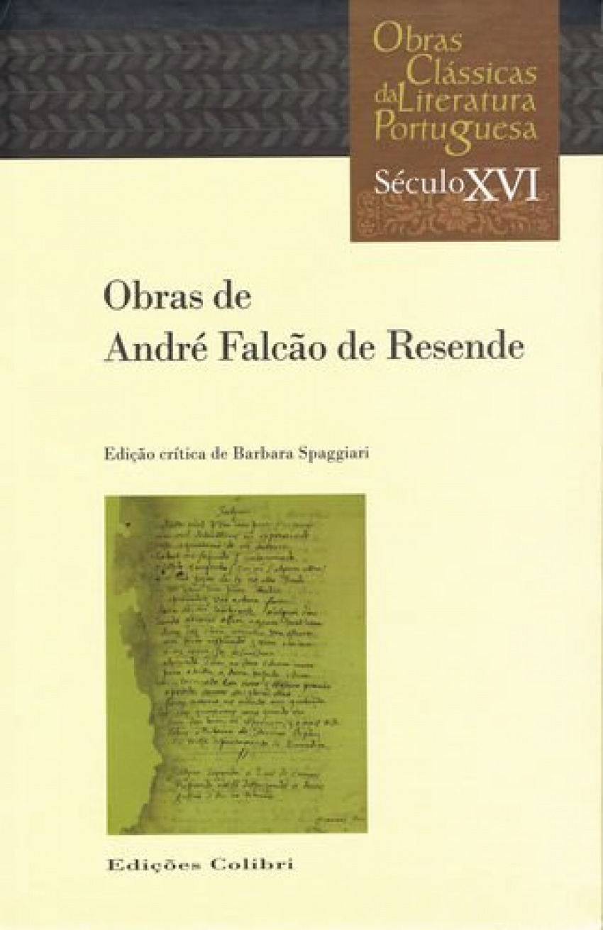 Obras de André Falcão de Resende