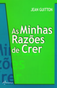Portada de As minhas razÕes de crer