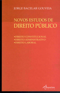 Novos estudos de direito pÚblico