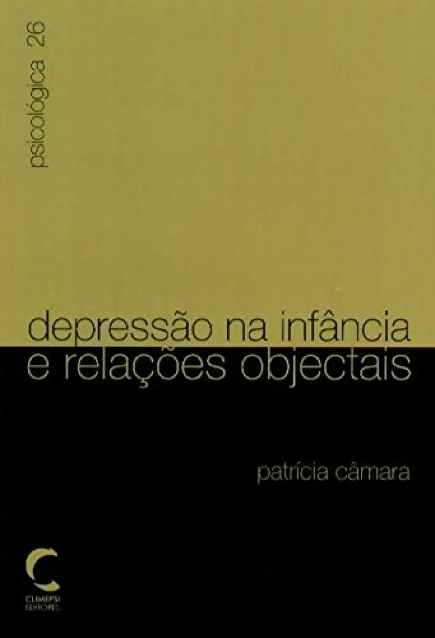 Depressao na Infancia e RelaÇoes Objectais