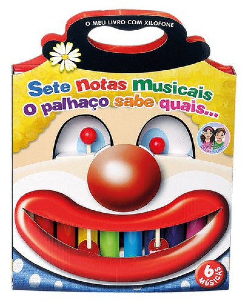 Sete notas musicais - o meu primeiro livro com xilofone