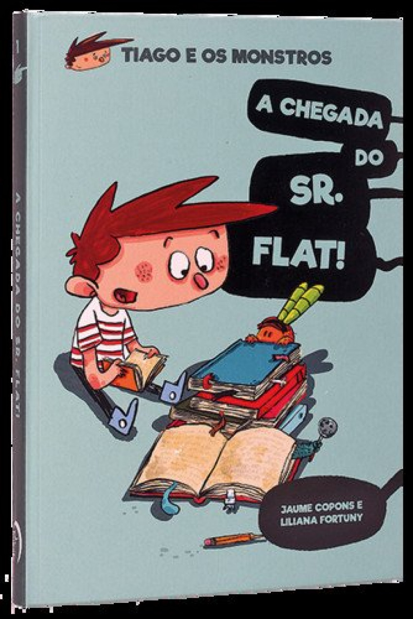 Portada de A chegada do sr. flat!