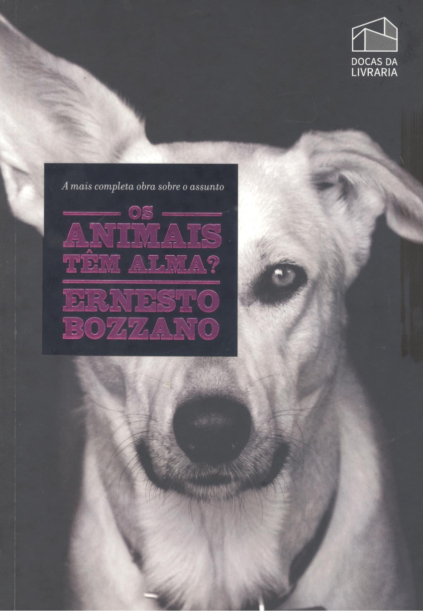 Os Animais têm Alma?