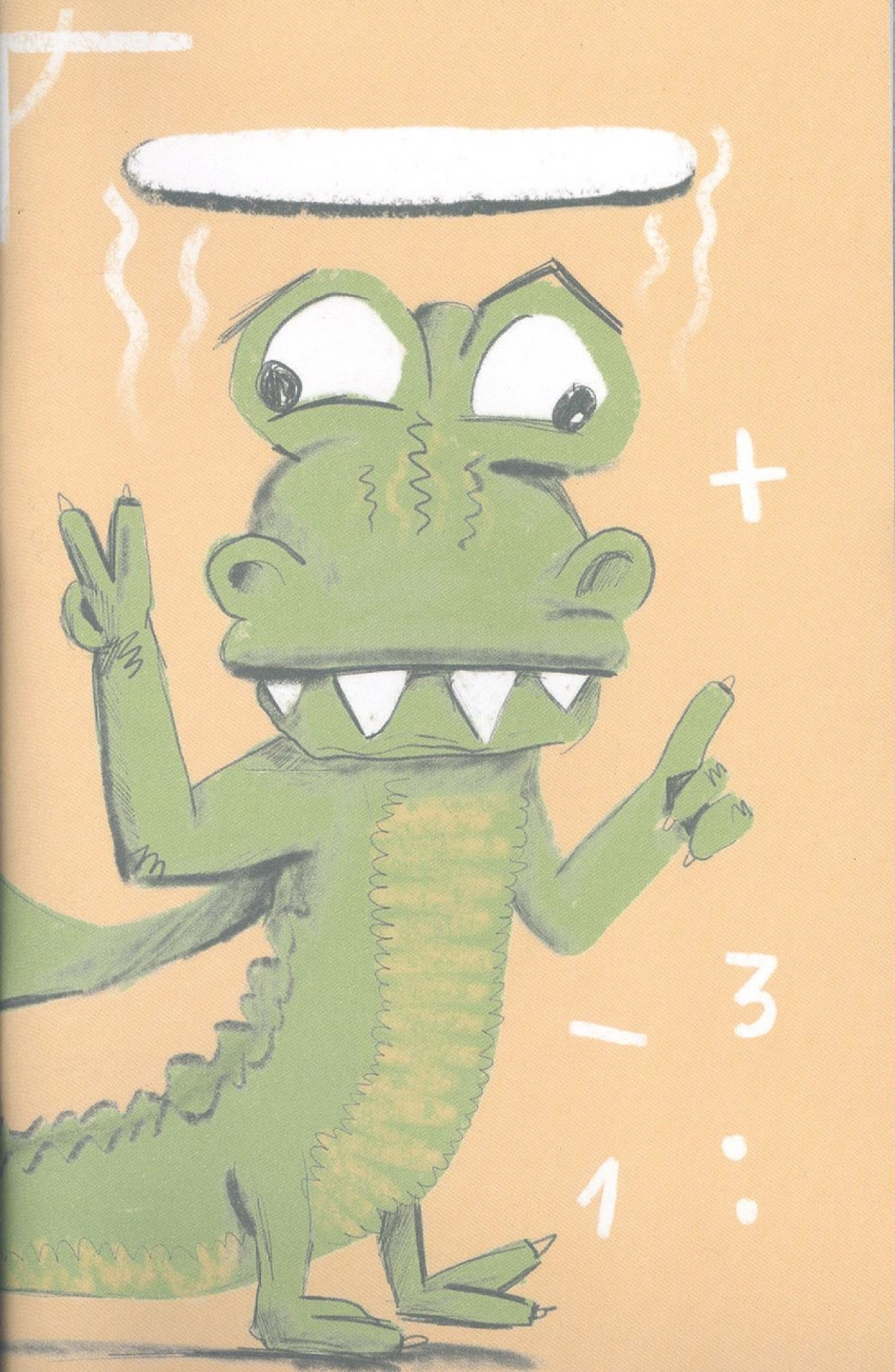 Caderno quadriculas dragao