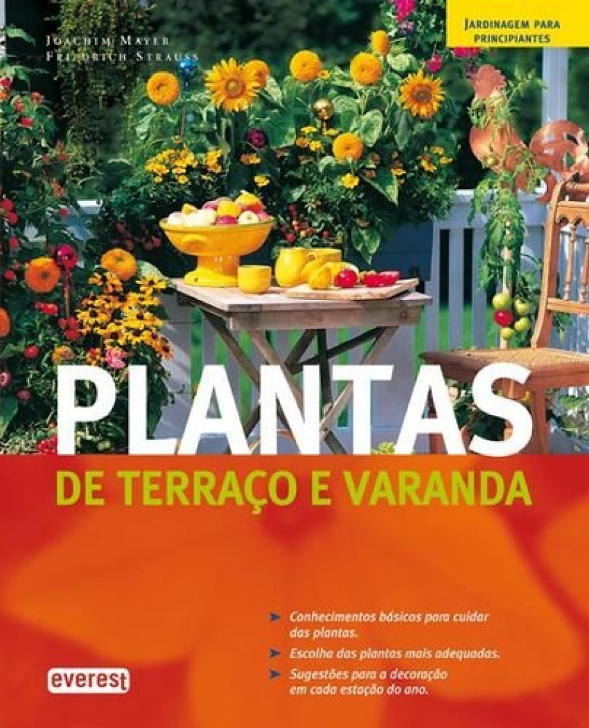 Plantas de terraÇo e varanda
