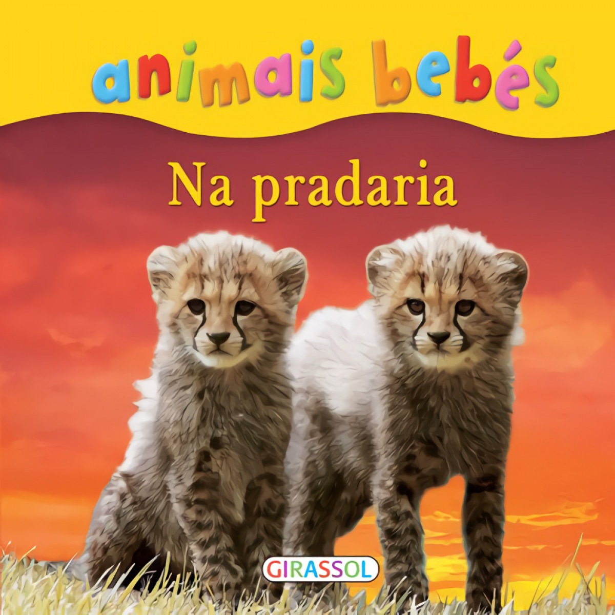 Animais bebes-na pradaria