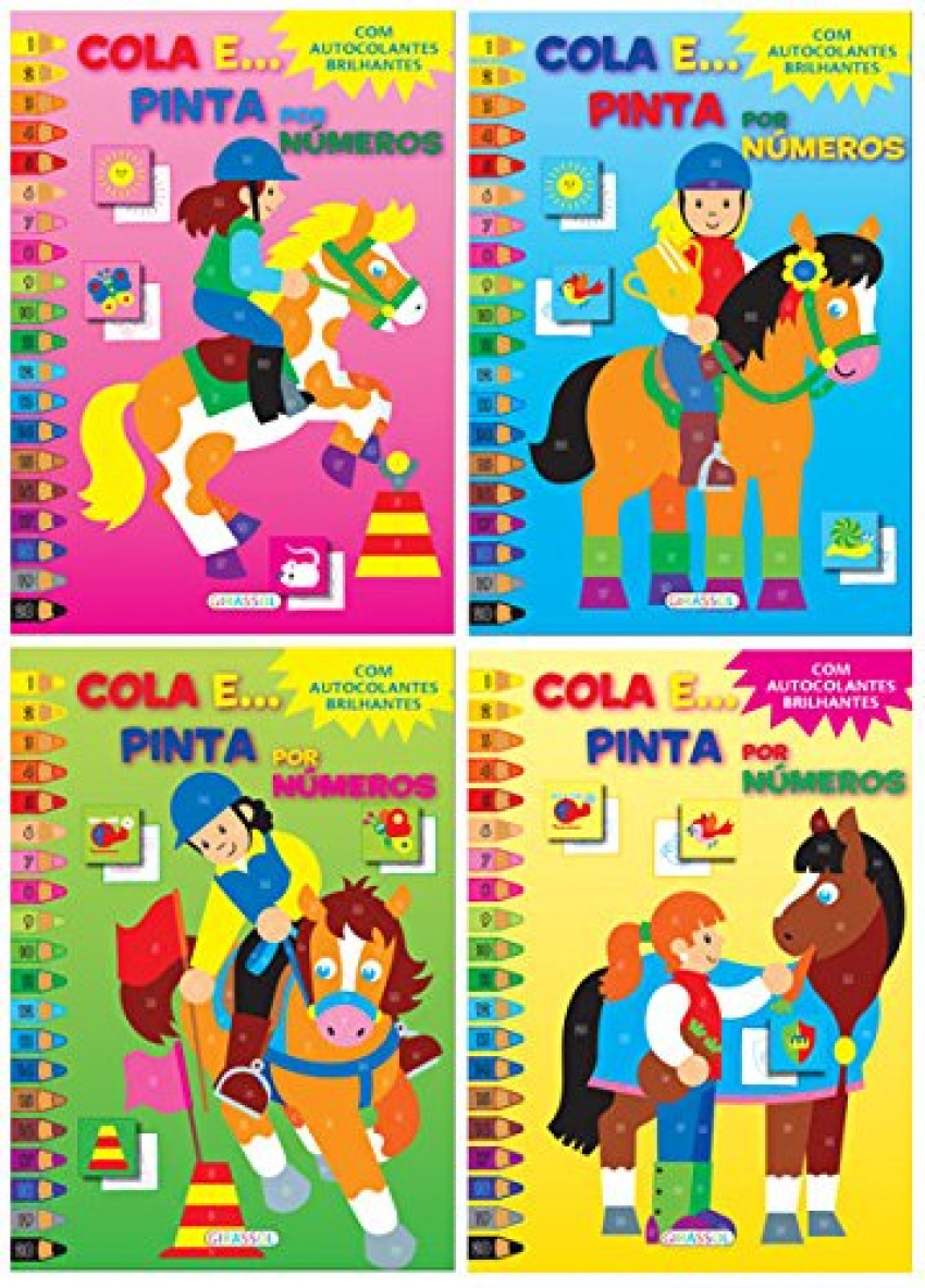 Cola e pinta por numeros