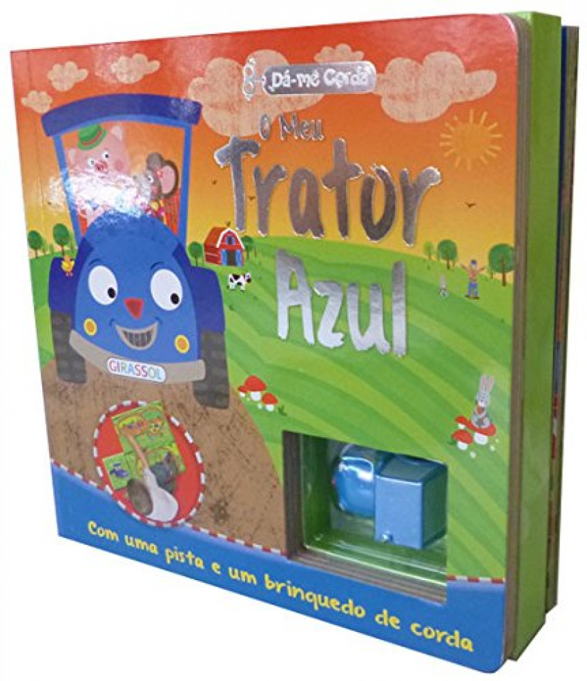 O meu trator azul