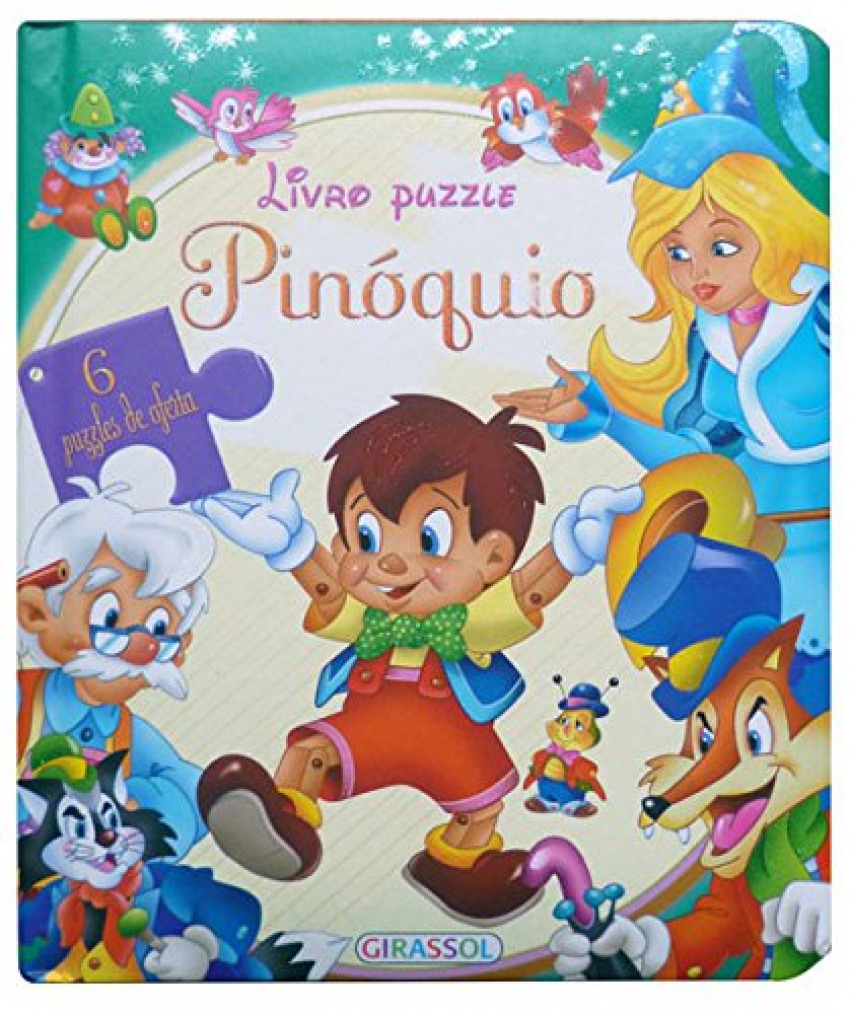 Livro puzzle pinoquio