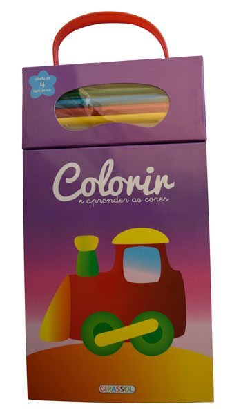 Colorir roxo comboio