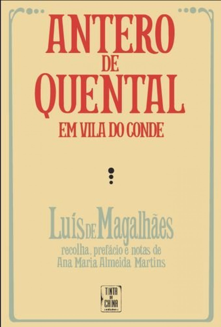 Portada de Antero de Quental em Vila do Conde