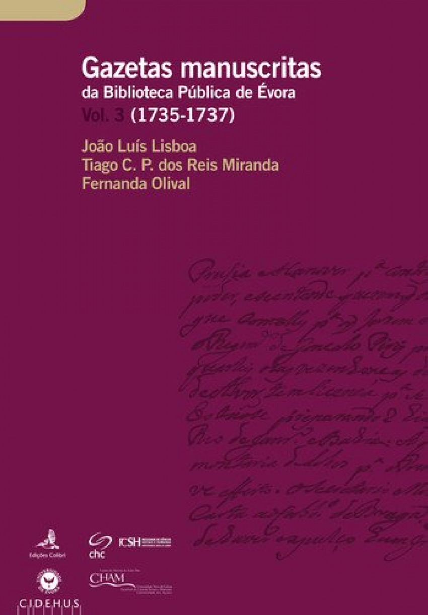 Gazetas manuscritas da biblioteca pÚblica de Évora. vol. 3