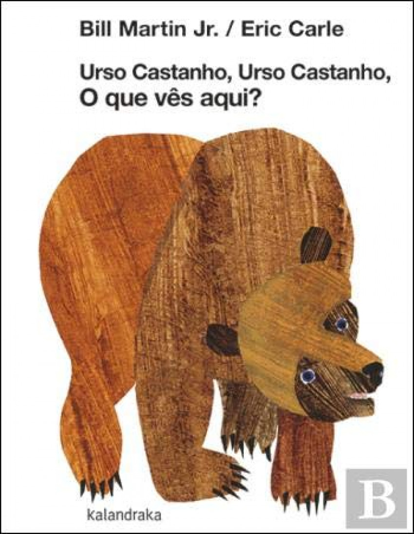 Urso castanho, urso castanho, o que ves aqui?