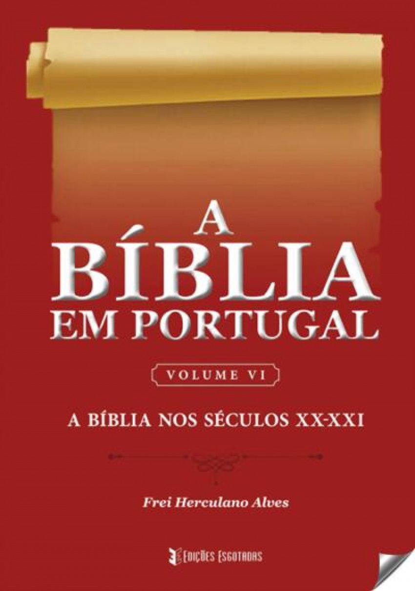 Portada de A biblia em portugal