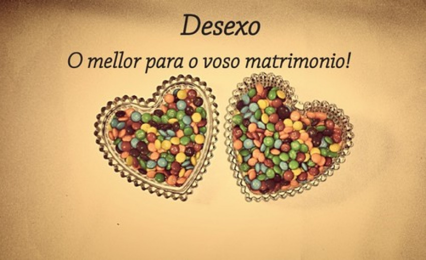 DESEXO, O mellor para o voso matrimionio