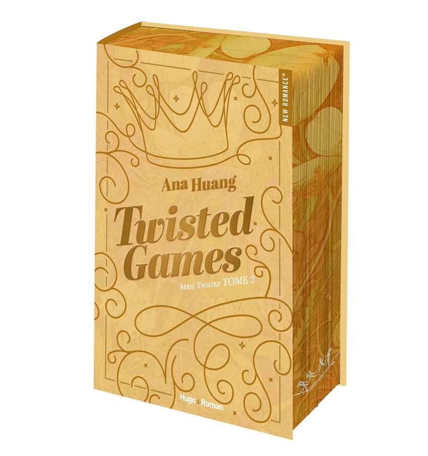 Twisted Games - Tome 02 - Version française - Relié + Jaspage Série tw