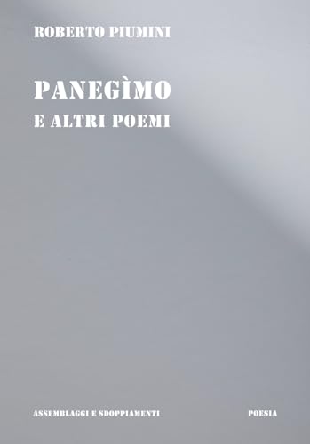 Panegimo e altri poemi