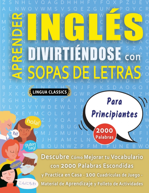 APRENDER INGLÉS DIVIRTIÉNDOSE CON SOPAS DE LETRAS - PARA PRINCIPIANTES