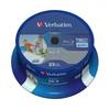 Tarrina 25 Unidades Verbatim 43811 Blu-Ray Bd-R 25Gb 6X Prin
