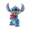 En - Figura Decorativa De Stitch Con Corazón