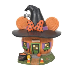 Figura Decorativa Mickey & Minnie Minnie Casa Calabaza