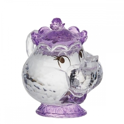 Figura Acrílica Enesco Disney La Bella Y La Bestia Mrs. Pott