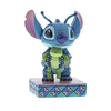 En - Figura Decorativa De Rana Stitch