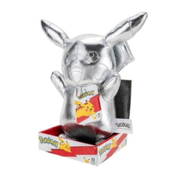 Peluche Pokemon Silver Pikachu 30 Cm