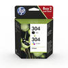 PACK TINTA HP NÂº304 NEGRO+TRICOLOR