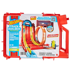 Pista Bidon De Acrobaciastrack Builder Hot Wheels