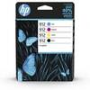 Cartucho De Tinta Original Hp Nº912 Multipack/ Negro/ Magent