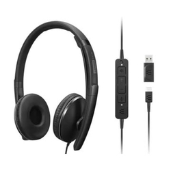 Headset Usb-C Lenovo Anc Microfono Cancelacion De Ruido Act