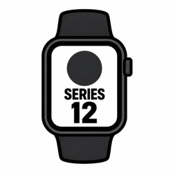 Apple Watch Series 12/ Gps/ 46Mm/ Negro/ Correa Deportiva Ne
