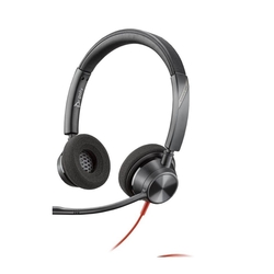 Auriculares Poly Estéreo Blackwire 3325 Con Certificación Mi