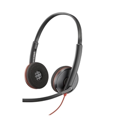 Auriculares Poly Blackwire 3220 Estéreo Usb - C + Adaptador