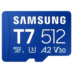 Tarjeta De Memoria Samsung P7 512Gb Microsd Xc/ Clase 10/ 17