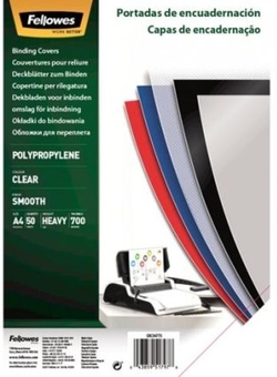 PACK 50 TAPAS A4 PP 700 MICRAS TRANSPARENTE