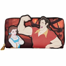 Cartera Villanos Escena Gaston La Bella Y La Bestia Disney L