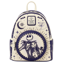Mochila Jack Skellington & Sally Cielo Nocturno Pesadilla An
