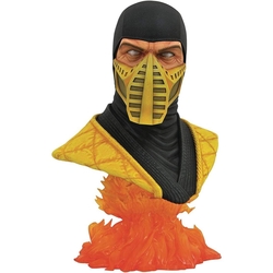 Figura Busto Diamond Select Toys Mortal Kombat Scorpion Esca