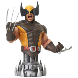 Figura Busto Diamond Collection Marvel Comic Wolverine Brown