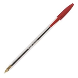 C/50 BOLIGRAF BIC CRISTAL VERMELL
