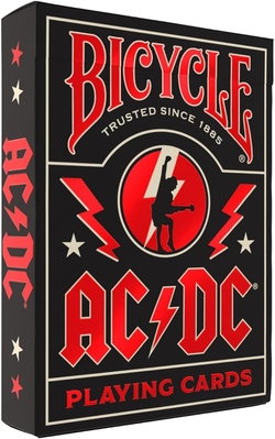 PAQUET DE CARTES TEMATICA AC/DC BY BICYCLE