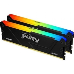 Memoria Ram Kingston Fury Beast Rgb 2 X 16Gb/ Ddr4/ 3200Mhz/