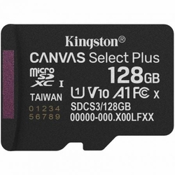 Tarjeta De Memoria Kingston Canvas Select Plus 128Gb Microsd