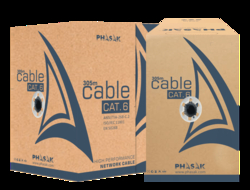 Bobina De Cable De Red Exterior Cca Sólido En Caja Ftp Cat