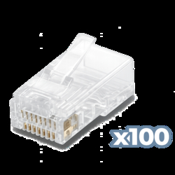Conector Phasak Rj45 Cat. 6 Utp (100 Unid) Phk 45C6 - 100